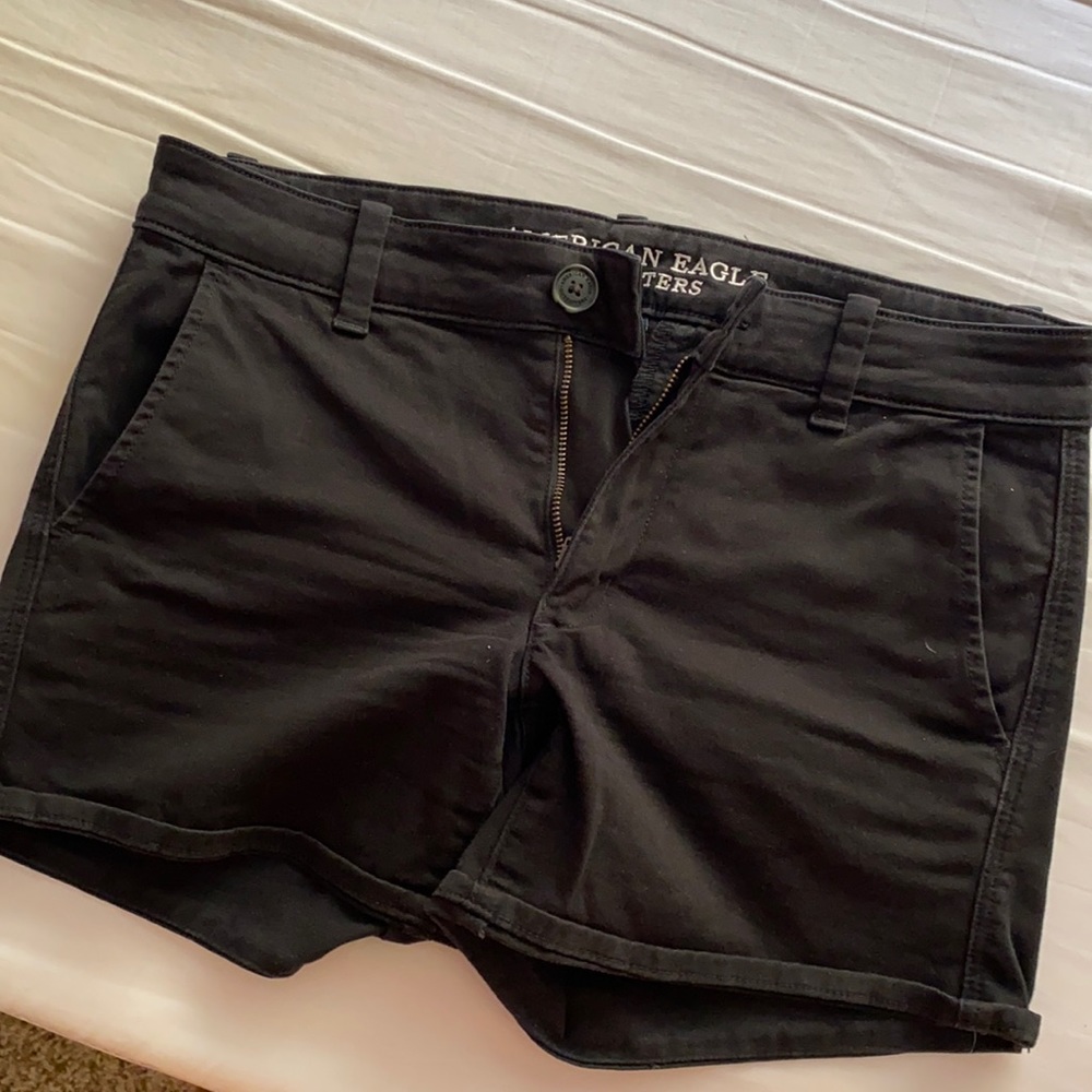 American Eagle Black Shorts